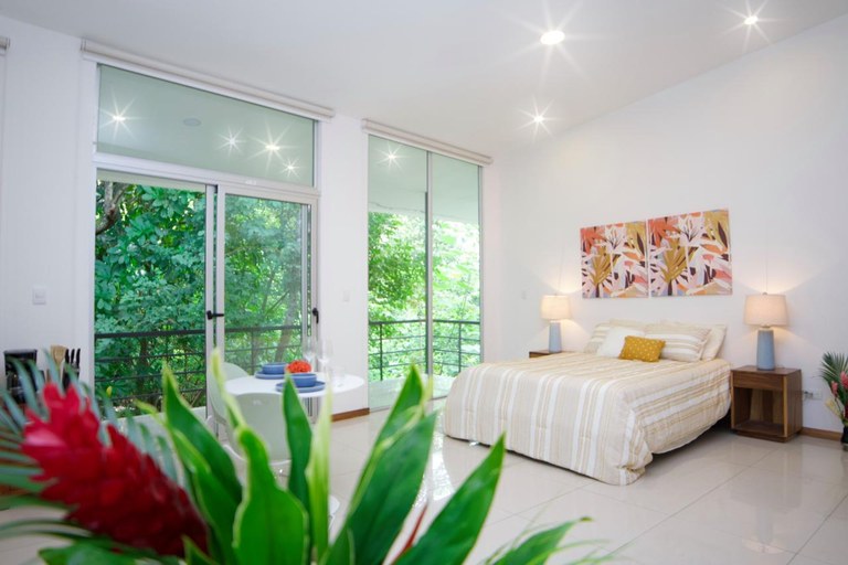 Jungle Unit: Contemporary Modern 1 Bed 1 Bath Riverfront for Rent in Surfside / Playa Potrero