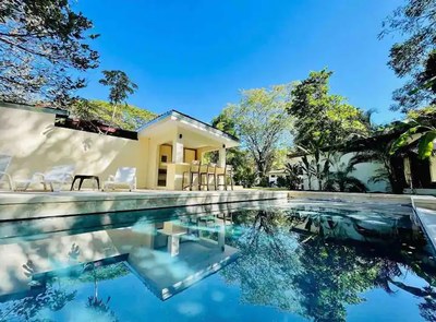 Beautiful community pool - Guana Beach Rental Villa in Playa Potrero Costa Rica Gated Community.