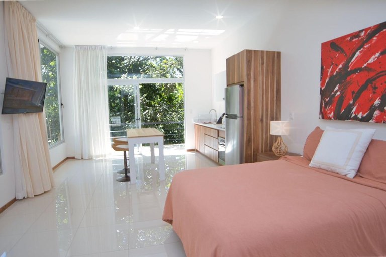 Guana Jungle: Contemporary Modern 1 Bed 1 Bath Riverfront Residence for Rent in Surfside / Playa Potrero