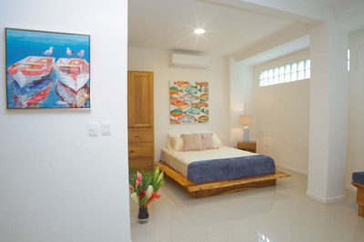 Interior Casa Guana II: 2 Bedroom 2 Bath Riverfront Residence for Rent in Surfside / Playa Potrero
