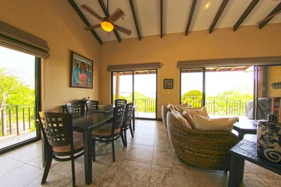 Dining Area, Villa Catalinas, Playa Potrero, Guanacaste, Costa Rica. Ocean View Home!
