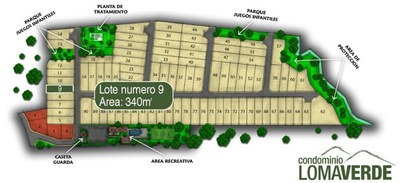 Home Lot 9-Site Map