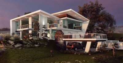 Front -  Luxurious house for sale, beautiful community near the sea in Costa Rica