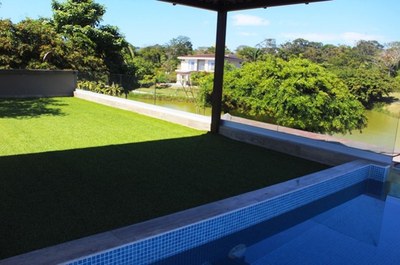 Private Terrace, Beautiful lakefront home for sale - Mistico, beach community in Jaco, Costa Rica