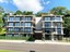 Front building view of this exclusive residential beach community in Costa Rica