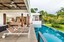 Sunbathing Area by the Pool in Luxury Ocean View Home For Sale in Nosara - Costa Rica