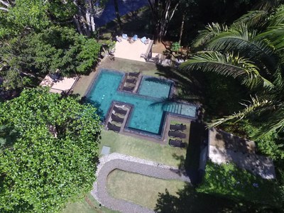 Pool view at residential lake community in Jaco-Costa Rica.JPG