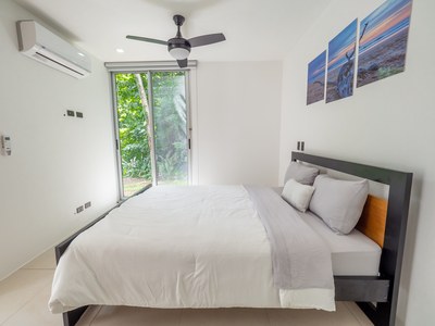 Guest Bedroom. Rainforest dream house for sale in Costa Rica Near the Coast