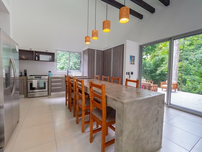 Kitchen. Rainforest dream house for sale in Costa Rica Near the Coast