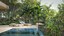 Pool view - Amazing jungle view pre construction house for sale in Costa Rica - the perfect community for digital nomads at the beach