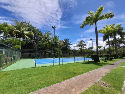 Tennis courts House One block from the beach. Playa Bejuco Costa Rica.jpeg