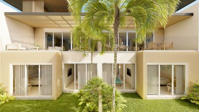Frontal  - Stadthaus zu verkaufen - nah am Meer in Costa Rica - unglaublicher Seeblick