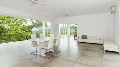 Large living room - Beautiful house for sale - overlooking the entire mountains in Guanacaste Costa Rica