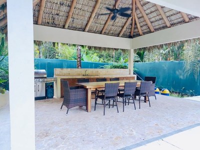 Pool entertainment area-luxury condo in Manuel Antonio for sale-a perfect place to live with your family