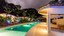 Beautiful pool-Pool- luxury condo in Manuel Antonio in sale- Surrounded by beautiful gardens
