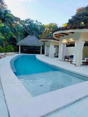 Pool Area of Manuel Antonio Rainforest House for Sale