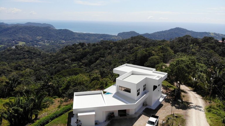 Casa Ying Yang: Magnificent Newly Constructed 2 Story Ocean View Home and Pool with Enough Land to Build Guest Villas - all with Panoramic Pacific Ocean Views  