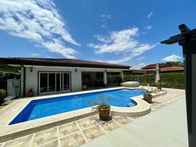 close to the sea Costa Rica,  with private pool in gated community Costa del Sol 3 bed 3 bath .jpeg