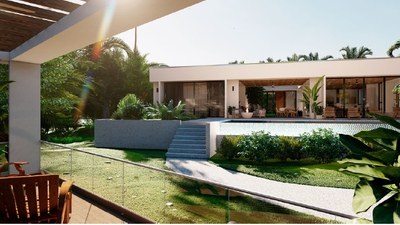 Lujosa casa en venta de dos niveles, en lujosa reserva y comunidad sostenible en  Costa Rica