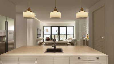 Escazú Lifestyle – Lujoso apartamento en venta en el sector San Rafael de Escazú - Cocina con modernos acabados