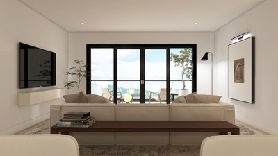 Escazú Lifestyle – Lujoso apartamento en venta en el sector San Rafael de Escazú – Terraza Living